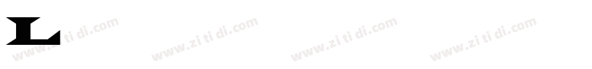 LatinWide Normal字体转换